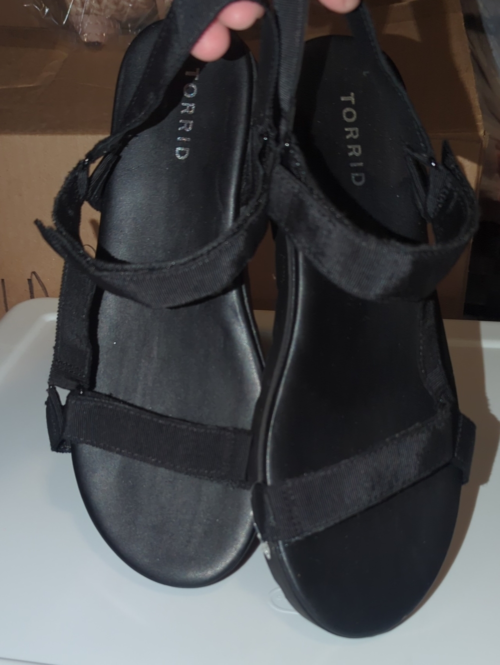 Torrid Velcro Strap Sandals - Picture 7 of 7
